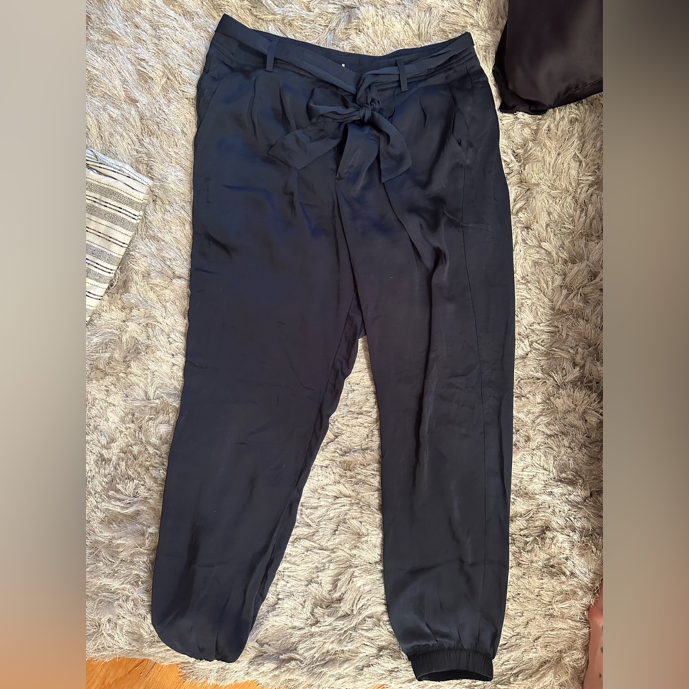 Satin pants
